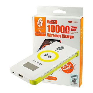 Carregador Porttil 10.000 mAh Original Por Induo