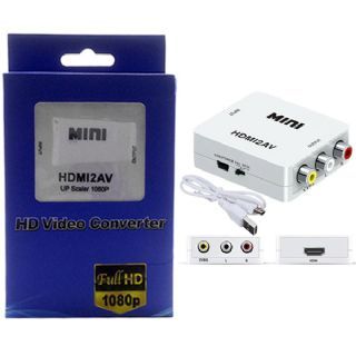 Conversor de Cabo HDMI X AV Conversor