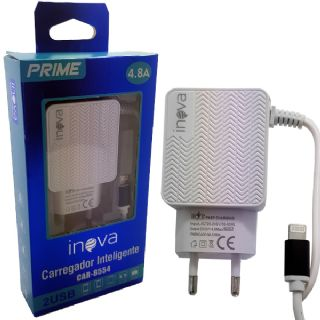 Carregador Inova  Rpido 4.8 Compatvel Com Iphone CAR63