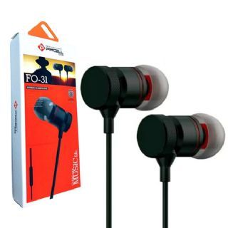 Fone Intra Auricular Pmcell FO-31 Metlico - FON71