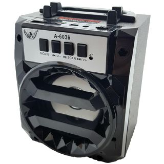 Caixa de Som Porttil Bluetooth KA-8001 SD - USB - AUX - FM - ELE136