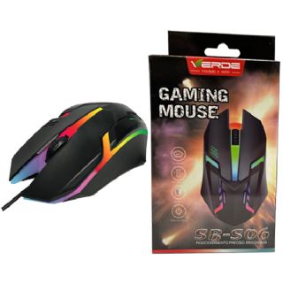 Mouse Gamer Verde SB-S06 - INF48