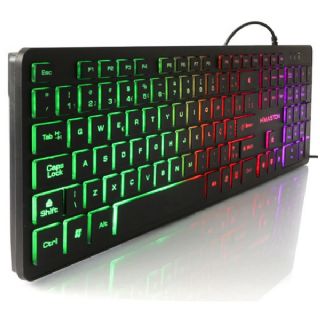 Teclado de Semi Mecnico Com LED RGB - INF53