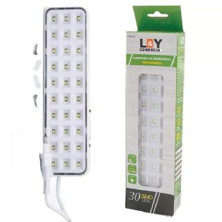 Luminria de Emergncia Recarregvel 30 LEDS Bivolt YSEL44Y