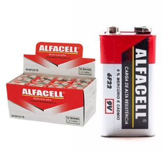 Bateria Alfacell  9V 6F221SC
