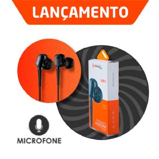 Fone de Ouvido FO 24 Intra-Auricular com Microfone PMCELL