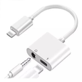 Adaptador de Fone P2 e Carregador IOS Compatvel Com iPhone