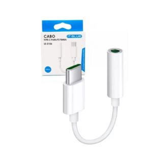 Cabo Adaptador Usb-C Para Fone Ouvido P2 Fmea 3.5mm - CAB124