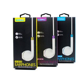 Fone de Ouvido Com Fio Lelong X-Bass LE-0218 - FON102