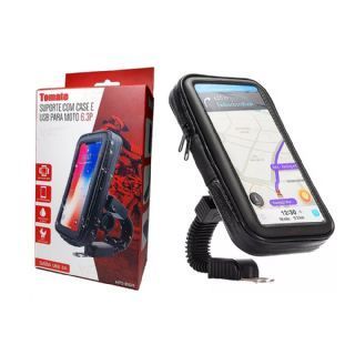 Suporte Para Celular  Prova D gua Moto/Bicicleta Tomate - SUP01