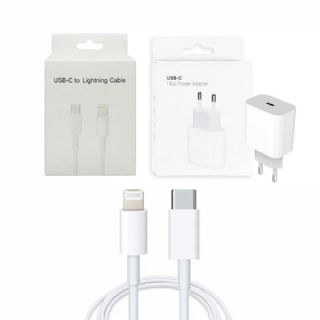 Carregador Turbo Compativel Com Iphone 12/13/14 USB-C 18/20W