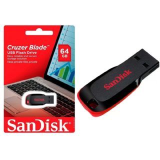 Pendrive 64GB Sandisk Original Cruzer Blade Atacado /Revenda