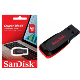 Pendrive 128GB Sandisk Original Cruzer Blade Atacado /Revenda