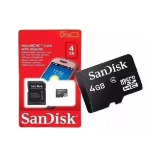 Cartão de Memoria 4GB Sandisk Original Cruzer Blade Atacado