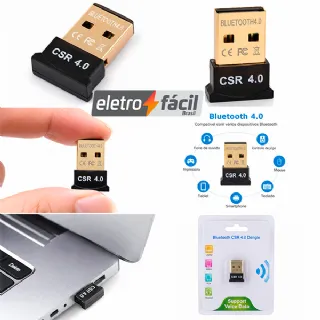 Adaptador Bluetooth para PC e Notebook 5.0 - INF39