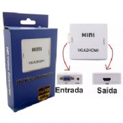 Cabo Conversor Adaptador Vga Para Hdmi Com Sa�da P2 �udio CAB13