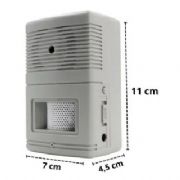 Sensor Detector Presen�a IT-BLUE SD-300D Sem Fio Alarme Sonoro Ultra Som 5m - ELE234