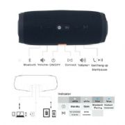 Caixa de Som Charge-3 com Bluetooth+Cart�o+PenDrive e FM  - ELE03