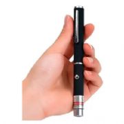 Caneta Laser Pointer Verde Luz Green 5 Pontas Efeitos Estojo