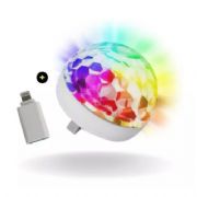 Led Globinho Small Magic Ball 4W Conector USB/V8/T-C - ELE181