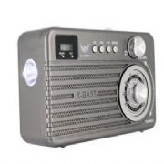 R�dio Port�til AM FM + Leitor de Cart�o + PenDrive AD-1709 - ELE205