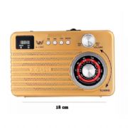 R�dio Port�til AM FM + Leitor de Cart�o + PenDrive AD-1709 - ELE205