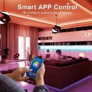 Fita Led Colorida Bluetooth 5m Com Controle e App via Celular - ELE192