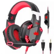 Fone de Ouvido Gamer Knup KP-455A com Microfone com Led - FON117
