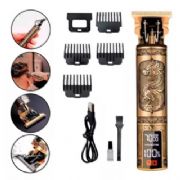 M�quina De Aparar Cabelo Profissional Com Visor Led AL-3919 - ELE251