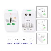 Adaptador Tomada Universal Padr�o Europeu Uk Eua Asia