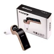 Transmissor FM Veicular digital sem fio com Bluetooth e USB Carregador - ELE87