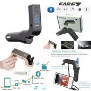 Transmissor FM Veicular digital sem fio com Bluetooth e USB Carregador - ELE87