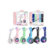 Fone Bluetooth B-19 Gatinho com LED - FON122