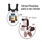 Suporte Pra Celular Veicular Encaixe Retrovisor Carro 360� - SUP72