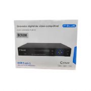 DVR Para 8 C�meras Gravador Digital de Video 5 em 1 Digital IT-BLUE SC9298 - ELE286