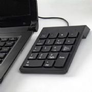 Mini Teclado Num�rico Port�til Usb 18 Teclas