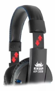 Fone HeadSet Gamer Knup Com Microfone Para USB PC KP-359 - FON92