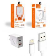 Carregador Turbo Residencial Iphone H Maston 48W 9.1A - 1 USB-C + 1USB 3.0 Y-41 - CAR115