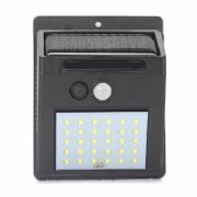 Lumin�ria Externa Luz Solar Com Sensor de Presen�a Arandela