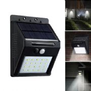 Lumin�ria Externa Luz Solar Com Sensor de Presen�a Arandela