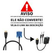 Cabo VGA x HDMI - CAB65