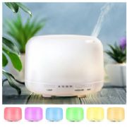 Umidificador de Ar Aromatizador+Lumin�ria 500ml Com Controle