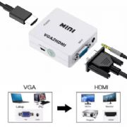 Cabo Conversor Adaptador Vga Para Hdmi Com Sa�da P2 �udio CAB13