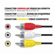Cabo 3RCA X 3RCA CAB16
