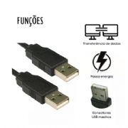 Cabo USB Macho e Macho CAB51