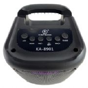 Caixa de Som Bluetooth+Cart�o+PenDrive e FM  Usb Tws 10w [KA-8901] - ELE303