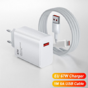 Carregador Turbo 67W  USB-C Compativel Com Iphone 15 Xiaomi CAR141