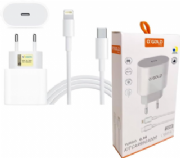 Carregador Compativel Com Iphone Turbo 30W Cabo Tipo-C x Iphone CAR146