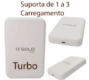 Power Bank Carregador Portatil 10000Mah Para Iphone Por Indu��o Magnetica CAR143