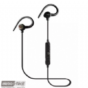 Fone De Ouvido Bluetooth Kaidi Esportivo Sem Fio Magn�tico Com Gancho FON140